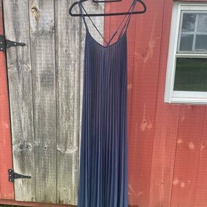 BCBG navy blue maxi dress